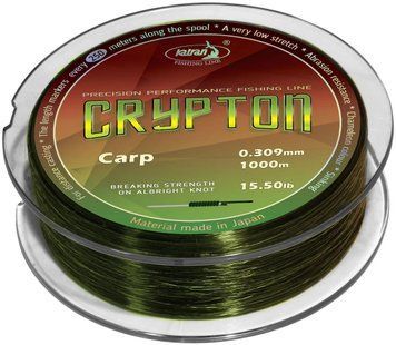 Леска Katran Crypton Carp 1000m (хамелеон) 0.286mm 12.78lb/5.8kg 3500.00.31 фото