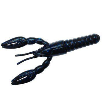 Плавающий силикон ZMAN Punch Crawz 4" 6pc #Black Blue Flake (PCRAW4-02PK6) PCRAW4-02PK6 фото