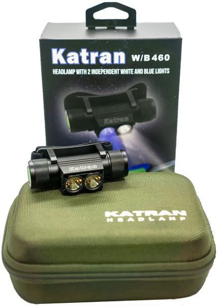 Фонарь налобный Katran W/B460 PRO (+case) 3500.00.57 фото