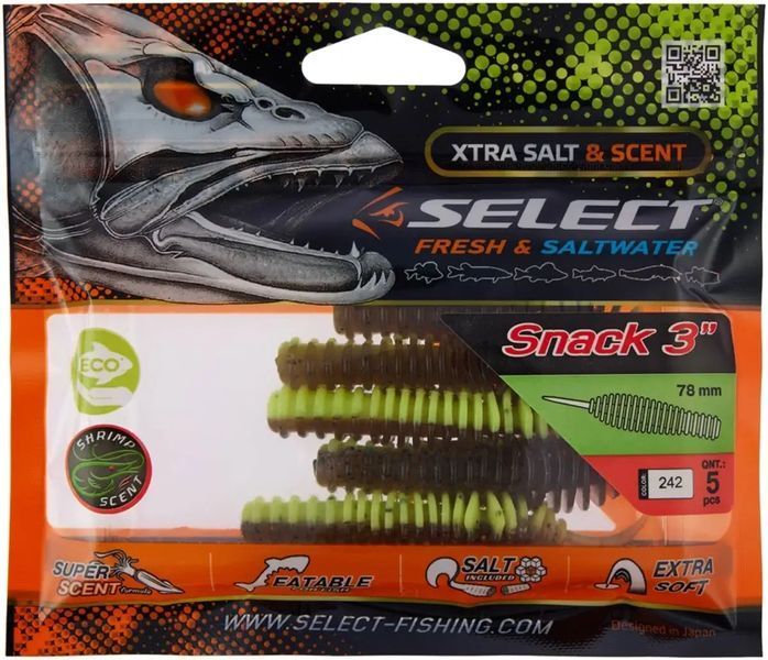 Силикон Select Snack 3" #242 (5 шт/уп) 1870.72.97 фото