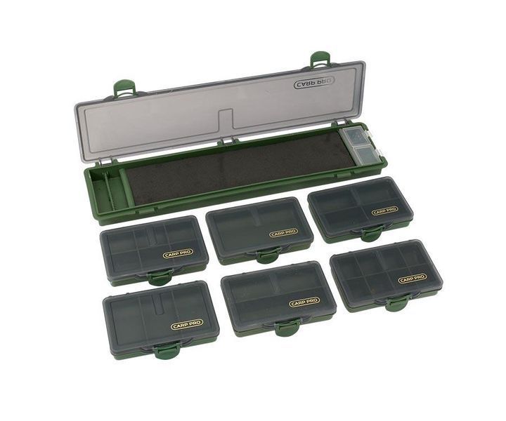 Коробка коропова Carp Pro 6 коробок і повідниця CPFFB001 фото