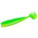 Силикон Lunker City Shaker 4.5" #174 Limetreuse 7шт. (99491) 99491 фото 1