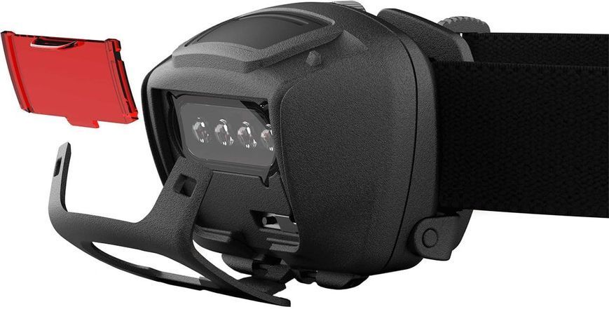 Фонарь налобный Princeton Tec Quad Tactical 78 lm Black 2370.44.35 фото