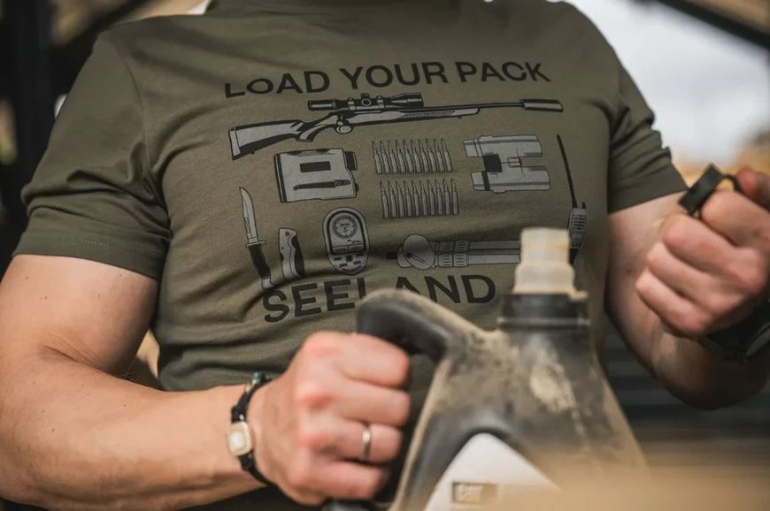 Футболка Seeland Packing T-shirt L Зеленый 1780.23.62 фото