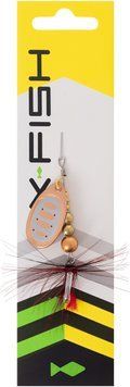 Блесна X-Fish Sirius №3 6.5g Copper GD 1917.06.54 фото