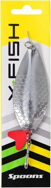 Блесна X-Fish Atomic 22.5g #01 Silver 1917.04.58 фото