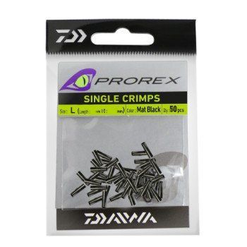 Обтискні трубочки Daiwa Prorex Single Crimps L 1.40mm 50pcs (15408-202) 15408-202 фото