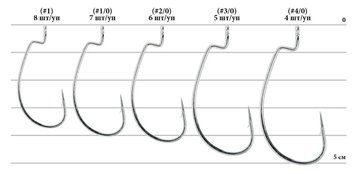 Крючок Decoy Worm13S Rock Fish Limited #3/0 (5 шт/уп) 1562.00.53 фото