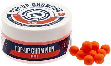 Бойлы Brain Champion Pop-Up Plum (слива) 8mm 34g 1858.21.45 фото