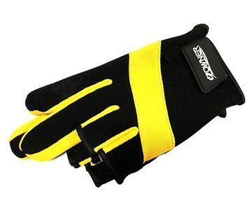 Рукавички Owner Meshy Glove 3 Finger Cut Assort 9642 M Yellow 9642-M-Y фото