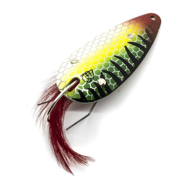 Блесна Dardevle Weedless 70mm 21g #Hmrd Nickel/Blue (1565) 1565 фото