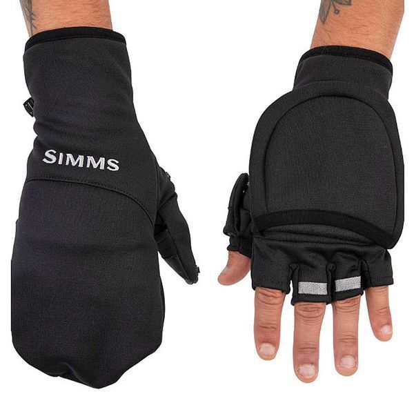 Рукавички Simms Freestone Foldover Mitt Black S (13110-001-20) 13110-001-20 фото