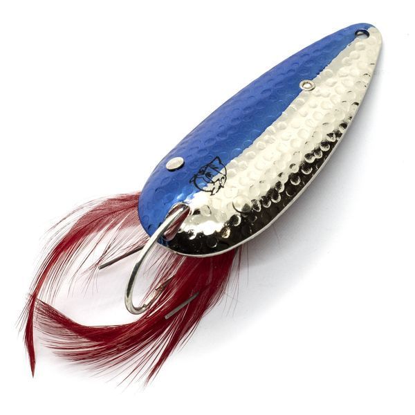 Блесна Dardevle Weedless 70mm 21g #Hmrd Nickel/Blue (1565) 1565 фото