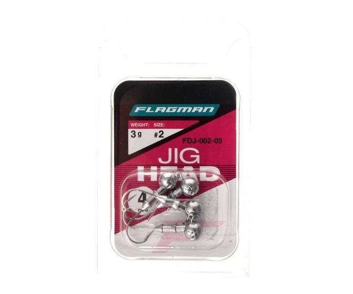 Джиг-головка Flagman Jig Head №2 3г FDJ-002-03 фото