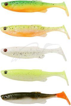 Силикон Savage Gear Fat Minnow T-Tail 75mm 5.0g Darkwater Mix (5 шт/уп) 1854.25.87 фото