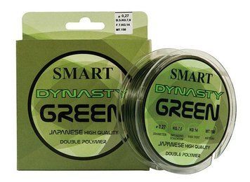 Леска Smart Dynasty Green 150m 0.27mm 1300.30.49 фото