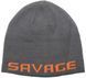 Шапка Savage Gear Logo Beanie One size ц:rock grey/orange 1854.19.26 фото
