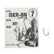 Крючки Fudo Iseama W/Ring Black 7 (14 шт.) (FH BN 3001 7) FH BN 3001 7 фото 4