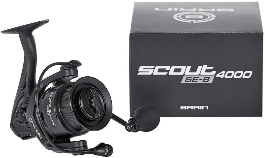 Катушка Brain Scout SE-B 5000S 8+1BB Black 1858.46.41 фото