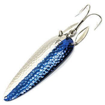 Блесна Dardevle Klicker 95mm 28g #Hmrd Nickel/Blue (2665) 2665 фото