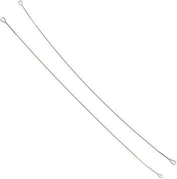 Поводок Select струна №2 12cm 10kg/0.3mm скрутки не запаяны (2шт/уп) 1870.18.09 фото
