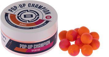 Бойлы Brain Champion Pop-Up Krill (креветка) 08mm 34g 1858.81.28 фото
