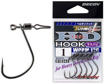 Крючок Decoy Worm120 HD Hook Masubari #2 (5 шт/уп) 1562.01.26 фото