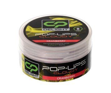 Бойлы Carp Pro Delight Cloudy Pop Ups 8мм Cranberry CPDCLPCR8 фото