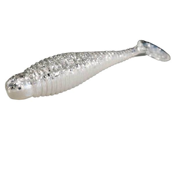 Силікон&nbsp;Lunker&nbsp;City&nbsp;Grubster&nbsp;4.25"&nbsp;#001&nbsp;Alewife&nbsp;6шт. (84001) 84001 фото