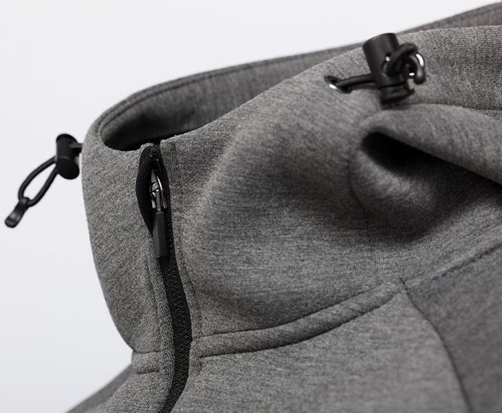 Реглан Savage Gear Tec-Foam Zip Hoodie L ц:dark grey melange 1854.42.31 фото