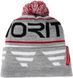 Шапка Favorite Pompon Hat 56 Gray Black Logo 1693.08.86 фото 4