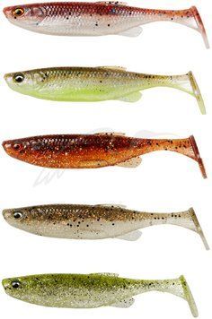 Силикон Savage Gear Fat Minnow T-Tail 75mm 5.0g Clearwater Mix (5 шт/уп) 1854.43.27 фото