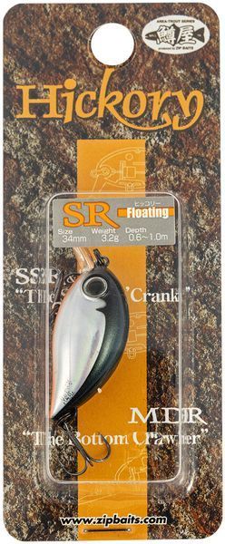 Воблер ZipBaits Hickory SR 34mm 3.2g #811R 1595.03.76 фото