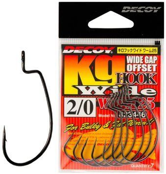 Крючок Decoy Worm25 Hook Wide #1/0 (8 шт/уп) 1562.02.72 фото