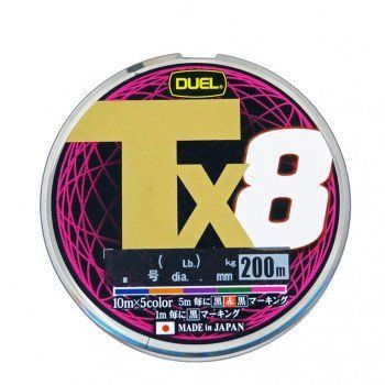 Шнур Duel Tx8 200m Light Green 12.2kg 0.19mm #1.2 (H4335-LG) H4335-LG фото