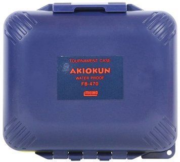 Коробка Meiho Fb-470 Waterproof Akio-kun 107x93x35mm Navy 1791.11.10 фото