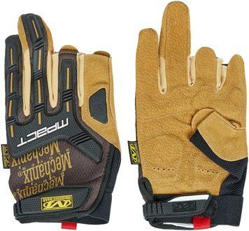 Рукавички Mechanix M-Pact Framer Leather S Brown 754.00.15 фото
