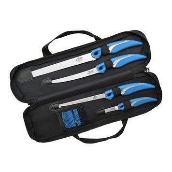 Набір ножів зі стругачкою Cuda Knife & Sharpener Set (2317614) 2317614 фото