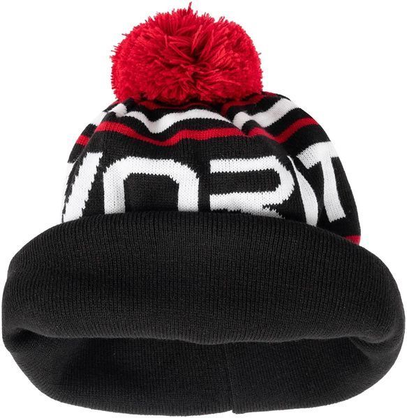 Шапка Favorite Pompon Hat 56 Black White Logo 1693.08.85 фото