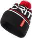 Шапка Favorite Pompon Hat 56 Black White Logo 1693.08.85 фото 1