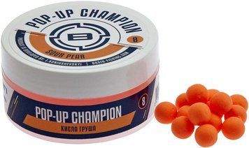 Бойлы Brain Champion Pop-Up Sour Pear (груша) 10mm 34g 1858.21.44 фото
