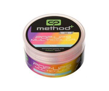 Бойлы Carp Pro Method⁺ Multicolor Pop Ups 8/6мм Free CPMMUPUP8-6 фото