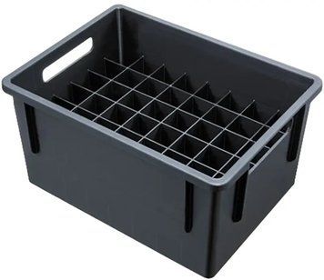 Коробка Meiho Squid Stocker Bm-S 225x168x120mm Black 1791.10.38 фото