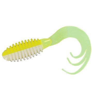 Силікон Big Bite Baits Ring Triple Tip Grub 2" 10 pc #Acid Rain (2317452) 2317452 фото