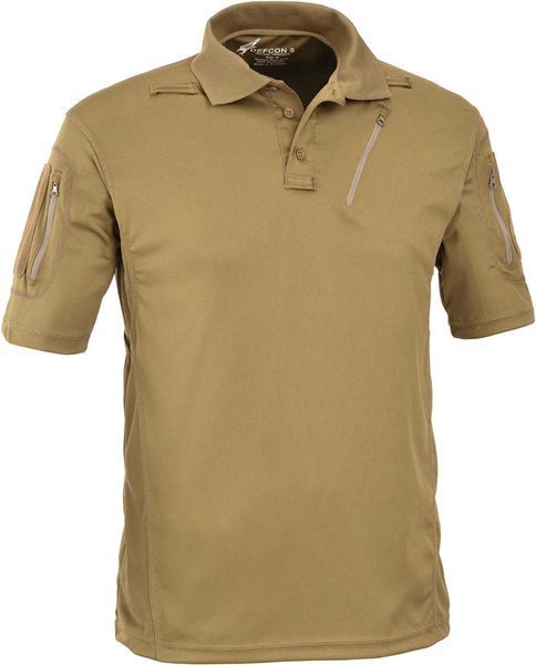 Теніска поло Defcon 5 Advanced Tactical Polo S Coyote tan 1422.04.44 фото