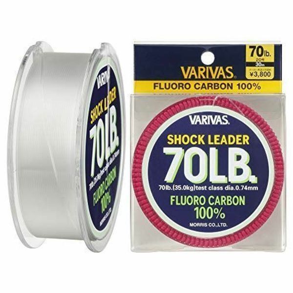 Флюорокарбон Varivas Fluoro Shock Leader 30m 13.5kg 0.480mm (РБ-647591) РБ-647591 фото