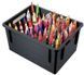 Коробка Meiho Squid Stocker Bm-S 225x168x120mm Black 1791.10.38 фото 2