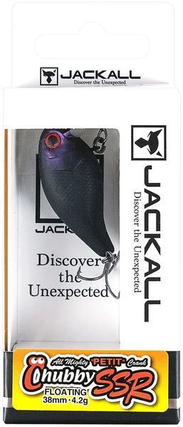 Воблер Jackall Chubby 38 SSR 38mm 4.2g Mat Black 1699.31.50 фото