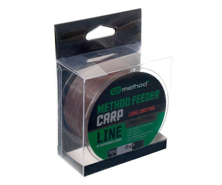 Леска Carp Pro Method+ Method Feeder Carp Dark Brown 300м 0.30мм CP4730-030 фото