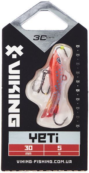 Балансир Viking Fishing Yeti Ice Jig 30mm 5.0g #7 Coral Trout 1919.01.81 фото